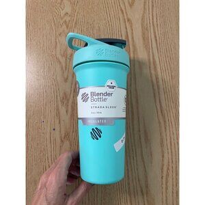 New Blender Bottle Strada Sleek Insulated Stainless Steel Seafoam size 25oz